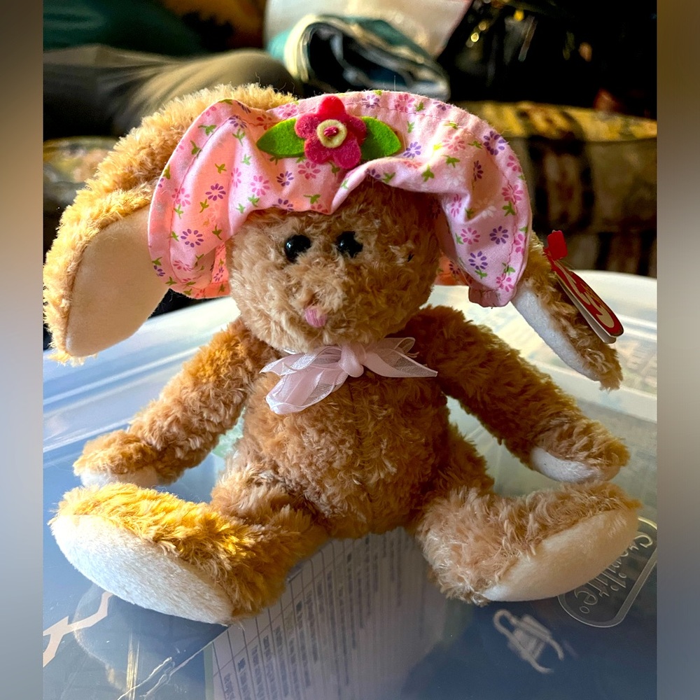 Ty Beanie Babies Bunny 🐰 Sunbonnet the bunny NWT